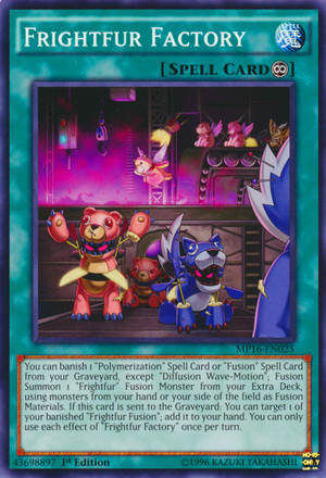 frightfur factory yugioh fluffal deck card wikia spell gi oh yu spicy tech fusion wiki ygo polymerization