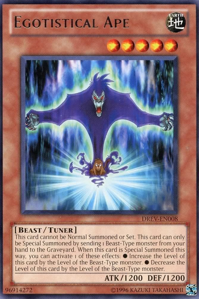 Egotistical Ape | Yu-Gi-Oh! | Fandom powered by Wikia