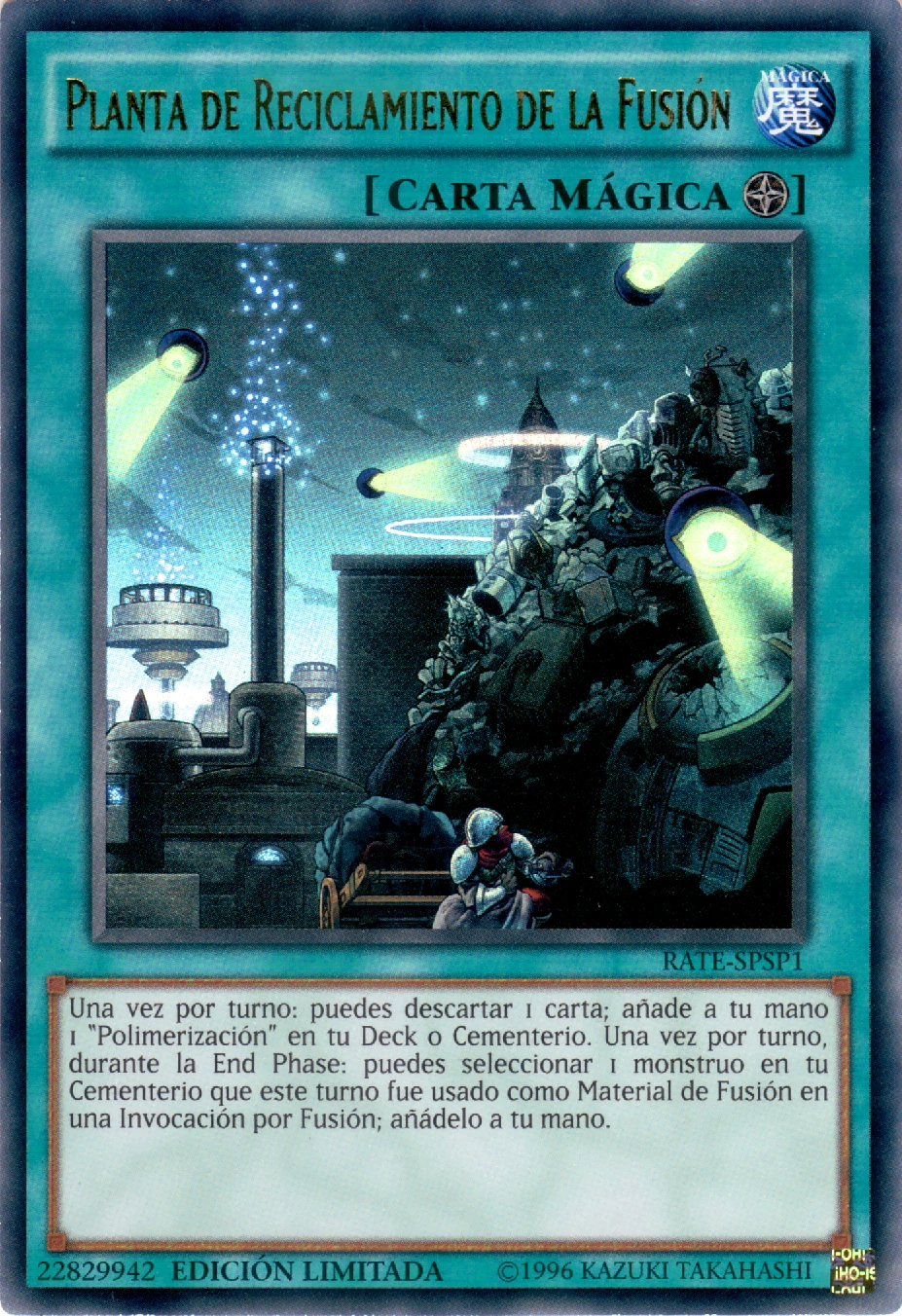 Planta de Reciclamiento de la Fusión YuGiOh! Wiki en Español