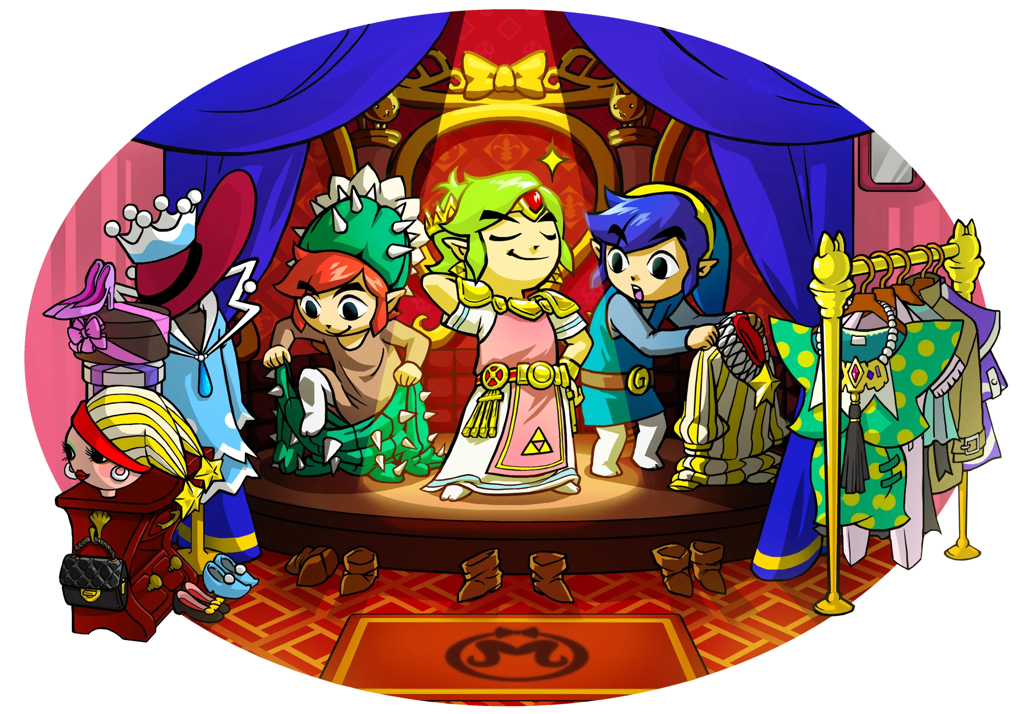 Tenues (Tri Force Heroes) ZeldaWiki FANDOM powered by Wikia