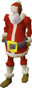Santa outfit (male) equipped