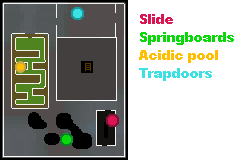 2007 Hallowe'en Event map