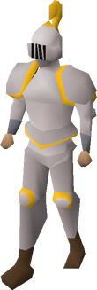 Initiate armour equipped