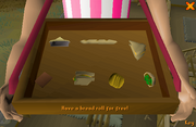 Sandwich lady selection interface