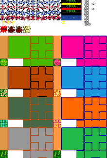 Arcade - Rally-XNew Rally-X - General Sprites