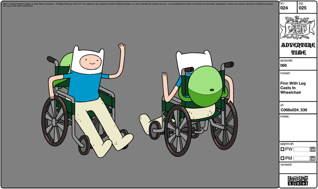File:Modelsheet finn withlegcast inwheelchair.jpg