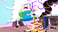 S2e15 finn stabbing steaks