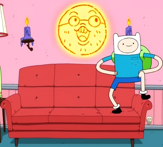 File:S2e1 finn standing on couch with phil face.png