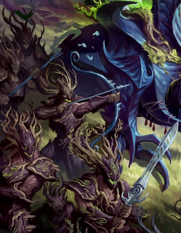 File:Cazadores de Kurnoth Hunters Sylvaneth ilustración.png