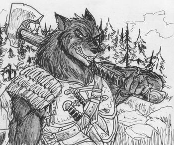 Werewolf legionary by shabazik-d8bjlho