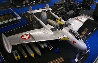 800px-Swiss Air Force De Havilland DH-112 Mk 4 Venom being serviced