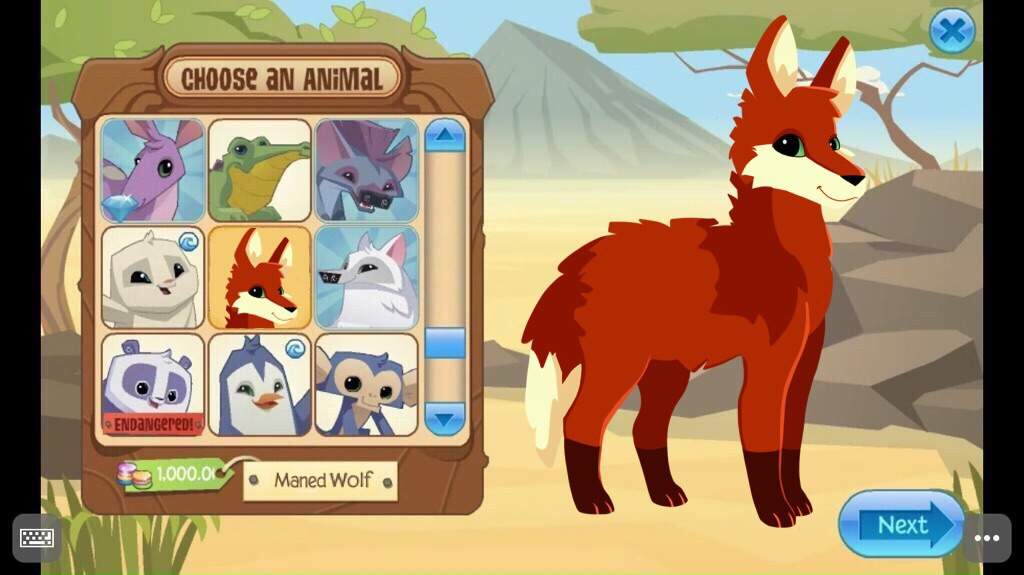 Maned Wolf | Animal Jam Fanon Wiki | FANDOM powered by Wikia