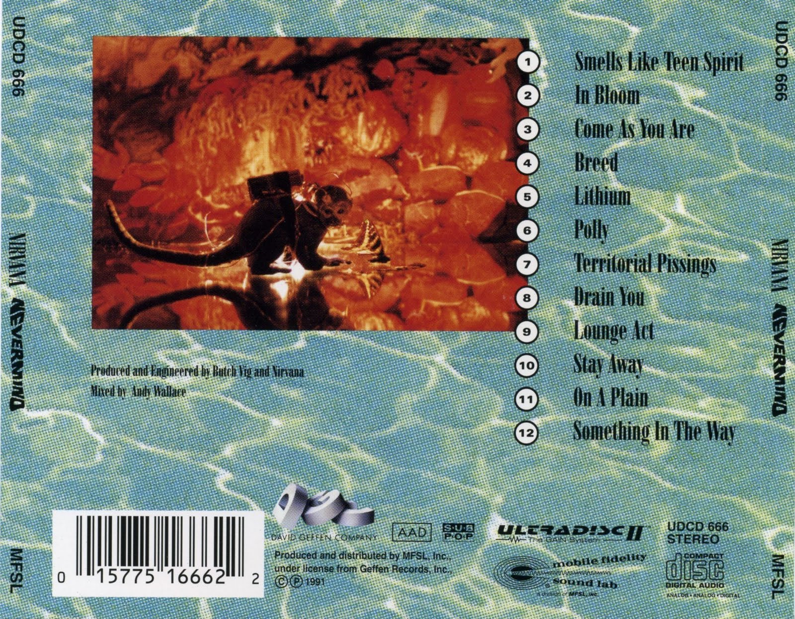 Image - Nirvana - Nevermind Back.jpg | Album Covers Wiki ...