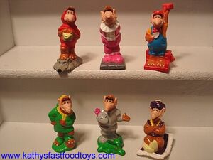 Wendy's ALF figures 1990