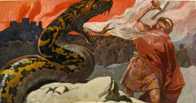 File:Thor vs Jörmungandr.jpg