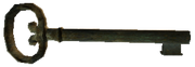 Small bronze key