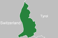 Location Liechtenstein