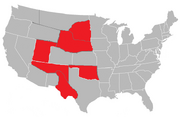 Map of NAS