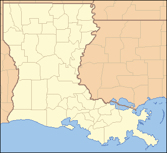 Louisiana parish map (Alternity)