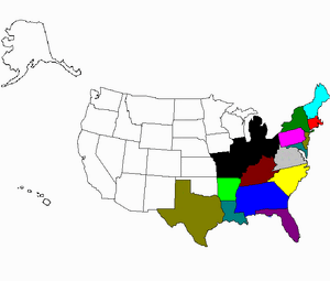 USA map