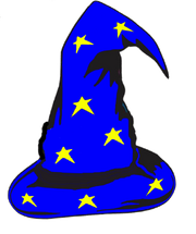Wizard's hat icon