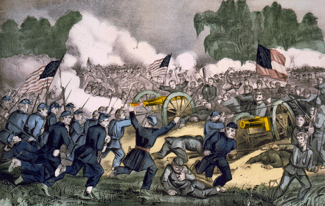 File:Battle of Gettysburg, by Currier and Ives.png