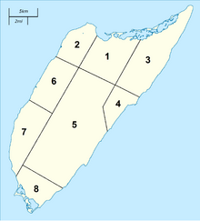 Districts of Cozumel