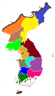 Korea Map