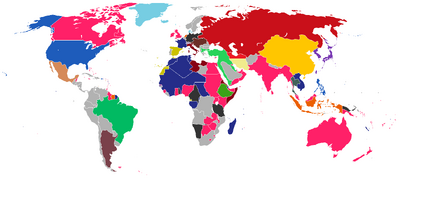 Global War starting map