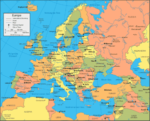 Europe-map