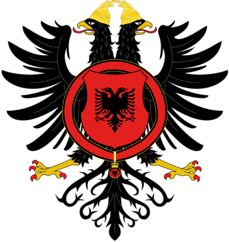 File:Royal Coat of Arms of Albania by eric4e.png