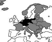 Revolutions of 1989 Map