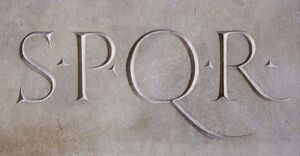 SPQR Stone