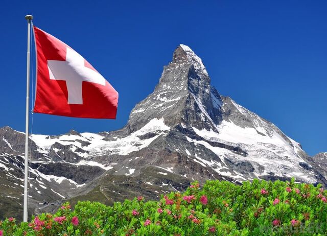 File:Swiss flag Flying.jpg