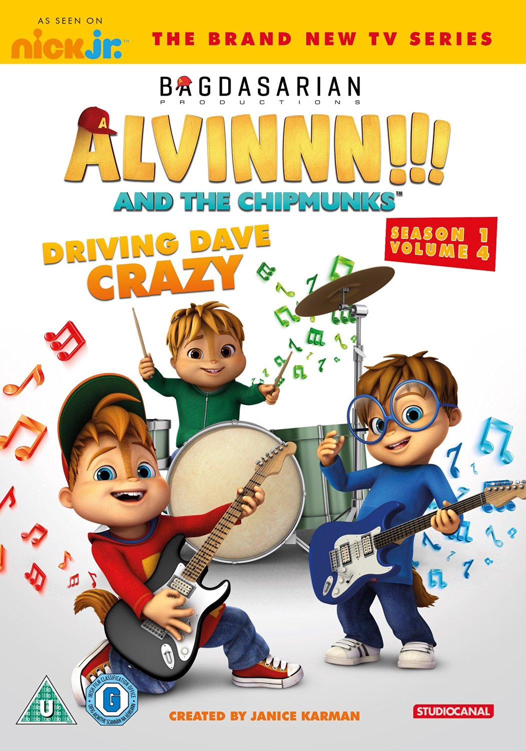 Driving Dave Crazy Region 2 DVD  Alvin and the 