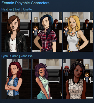 FemalePlayableCharacters