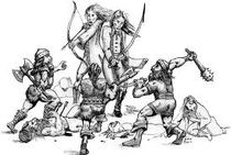 Lolinah vs dwarves