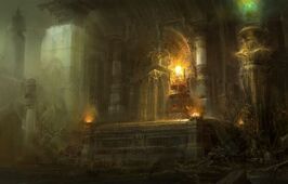 Evil tomb