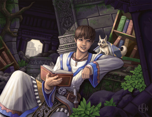 File:Young mage reading.jpg