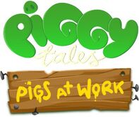 Piggy Tales- Pigs at Work Logo