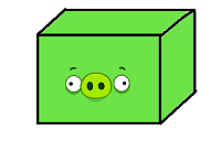 Cube pig