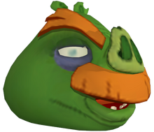 ANGRY BIRDS GO FOREMAN CGI