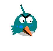 Teal Bird