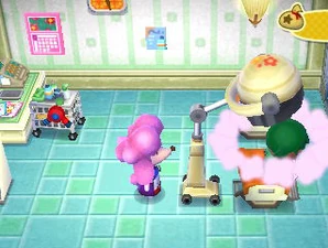 shampoodle salon crossing animal wikia harriet service wiki animalcrossing haircut giving player