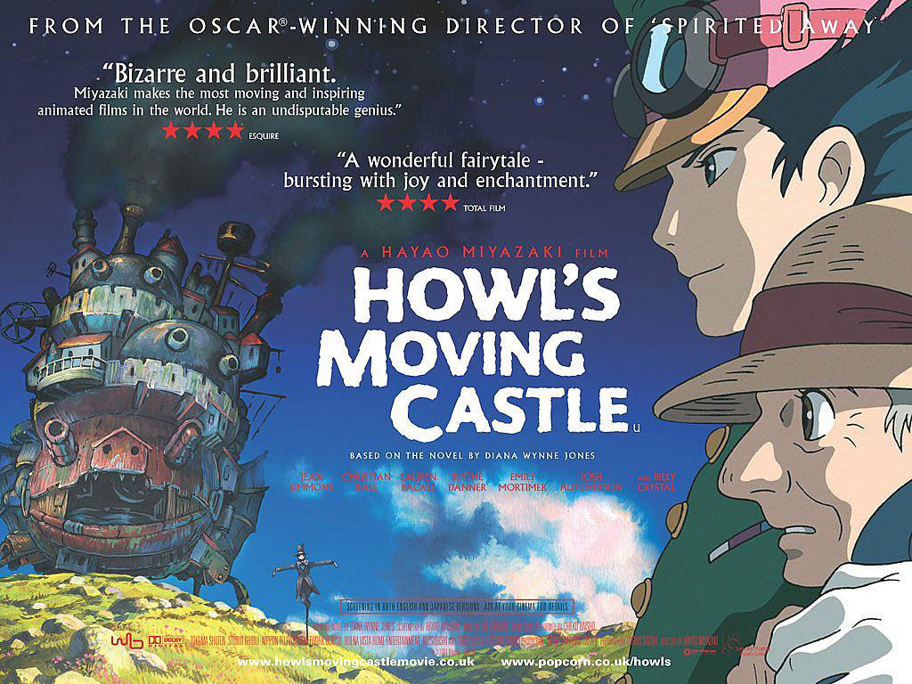 Image Howl's moving castle english poster 1.jpg Animation and Cartoons Wiki FANDOM powered