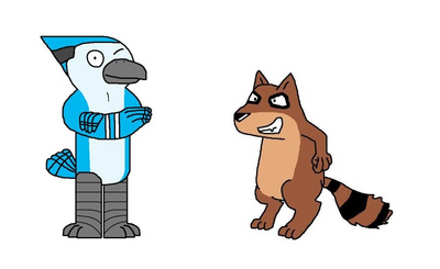 Mordecai and Rigby