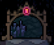 Mountain cave
