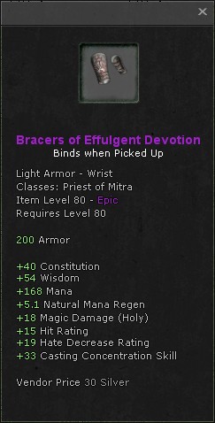 Bracers of effulgent devotion