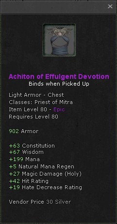 Achiton of effulgent devotion