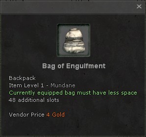 Bag of engulfment